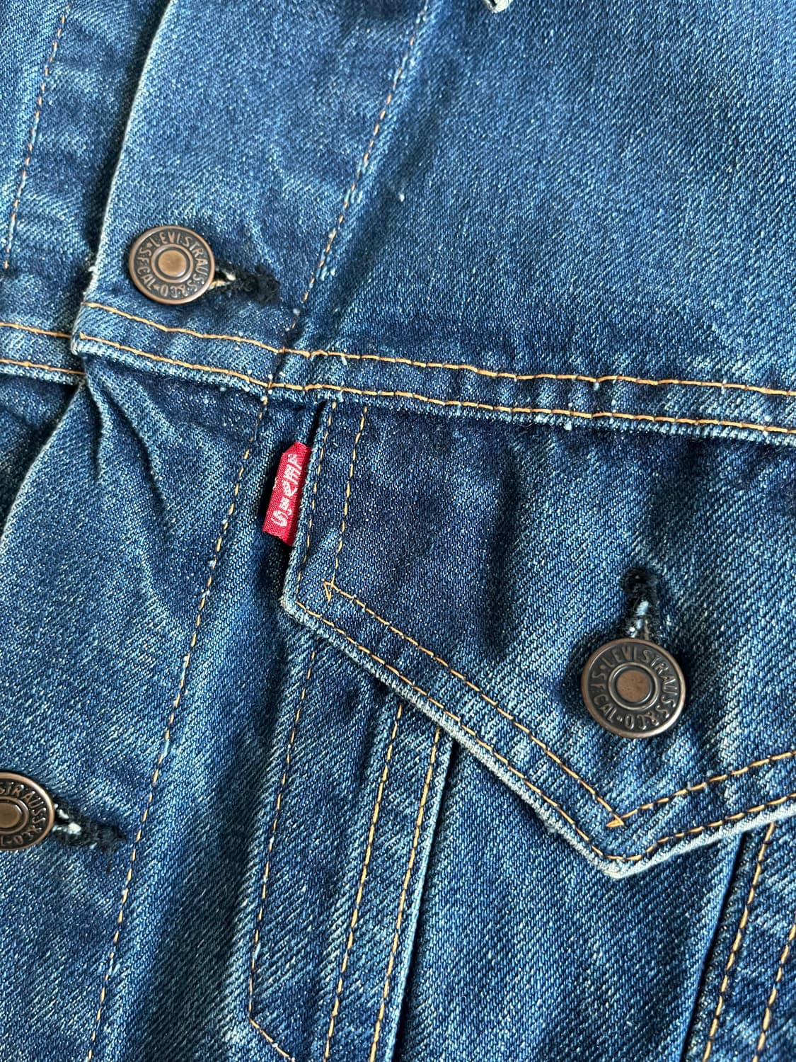 60~70's LEVI'S 70505-0217 트러커 자켓 상품이미지2