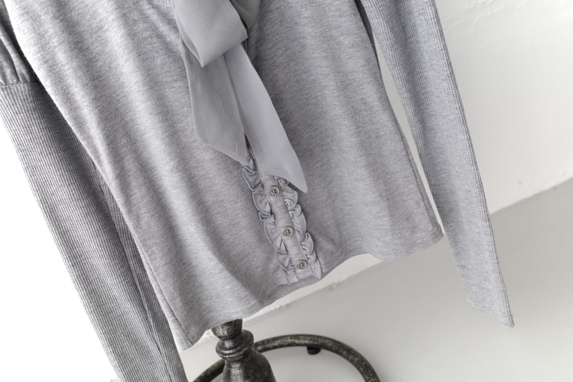 ribbon puff long sleeve 상품이미지3