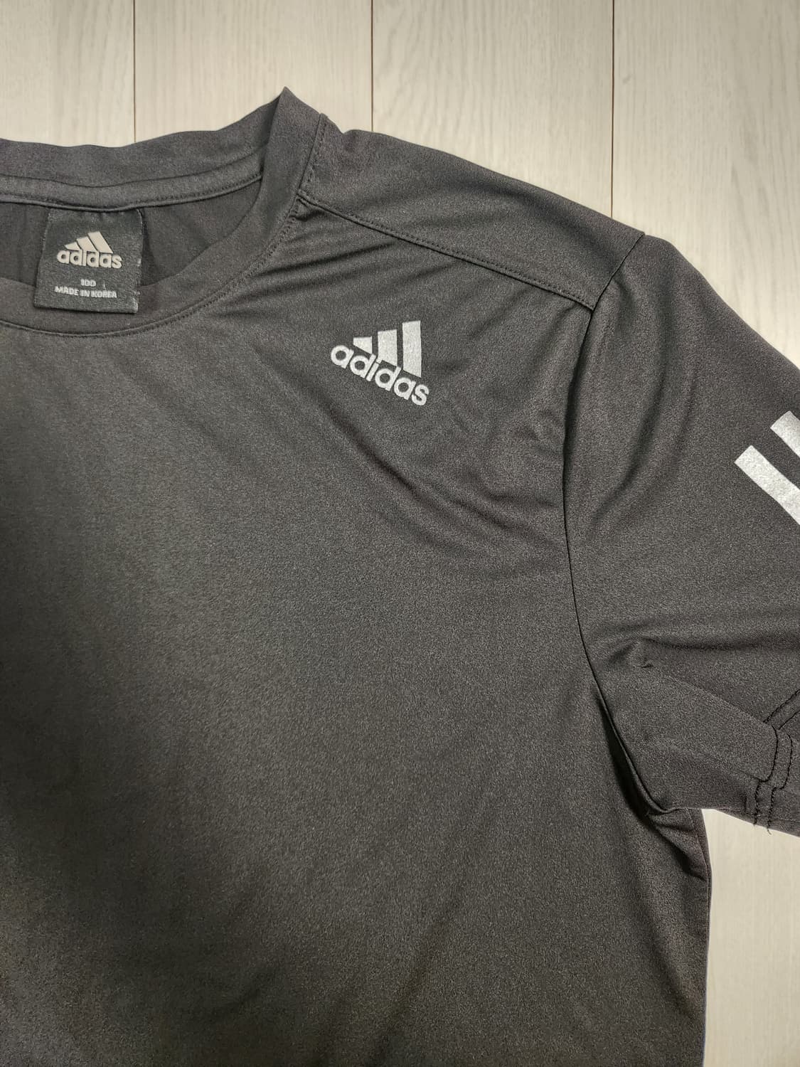 아디다스 기능성 반팔티 3S LOGO TEE 사이즈L(새상품급) 상품이미지2