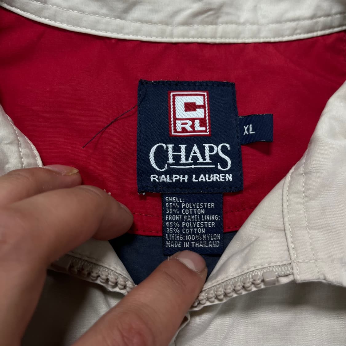 105 폴로랄프로렌 찹스 배색 자켓 상품이미지3