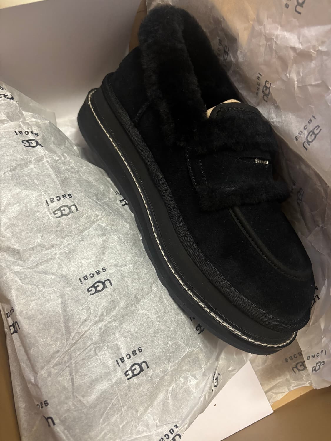 어그 사카이 콜라보 로퍼부츠7(새제품) 상품이미지1