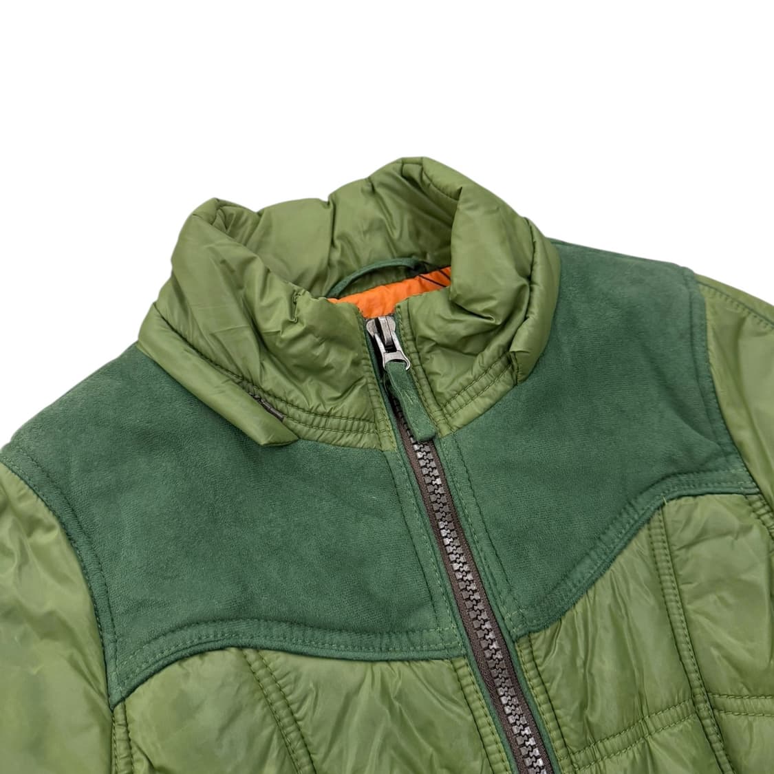 PRD 트리 리워크 패딩 자켓 그린 상품이미지4