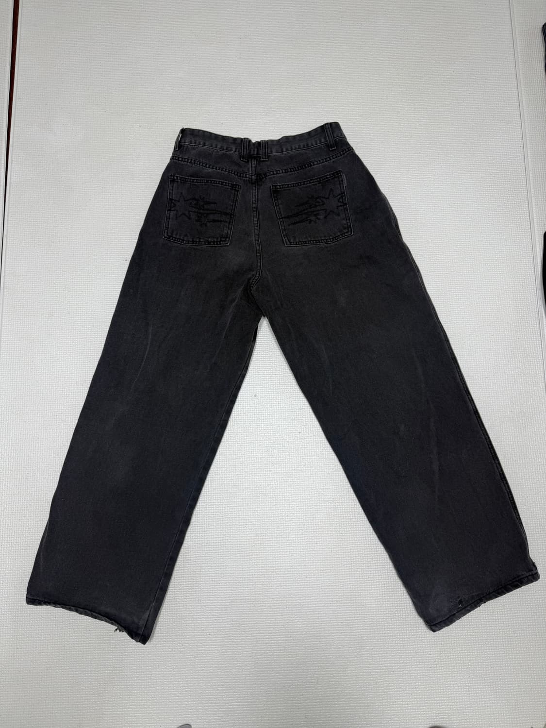 나이스고스트클럽 워시드 데님 팬츠 상품이미지2