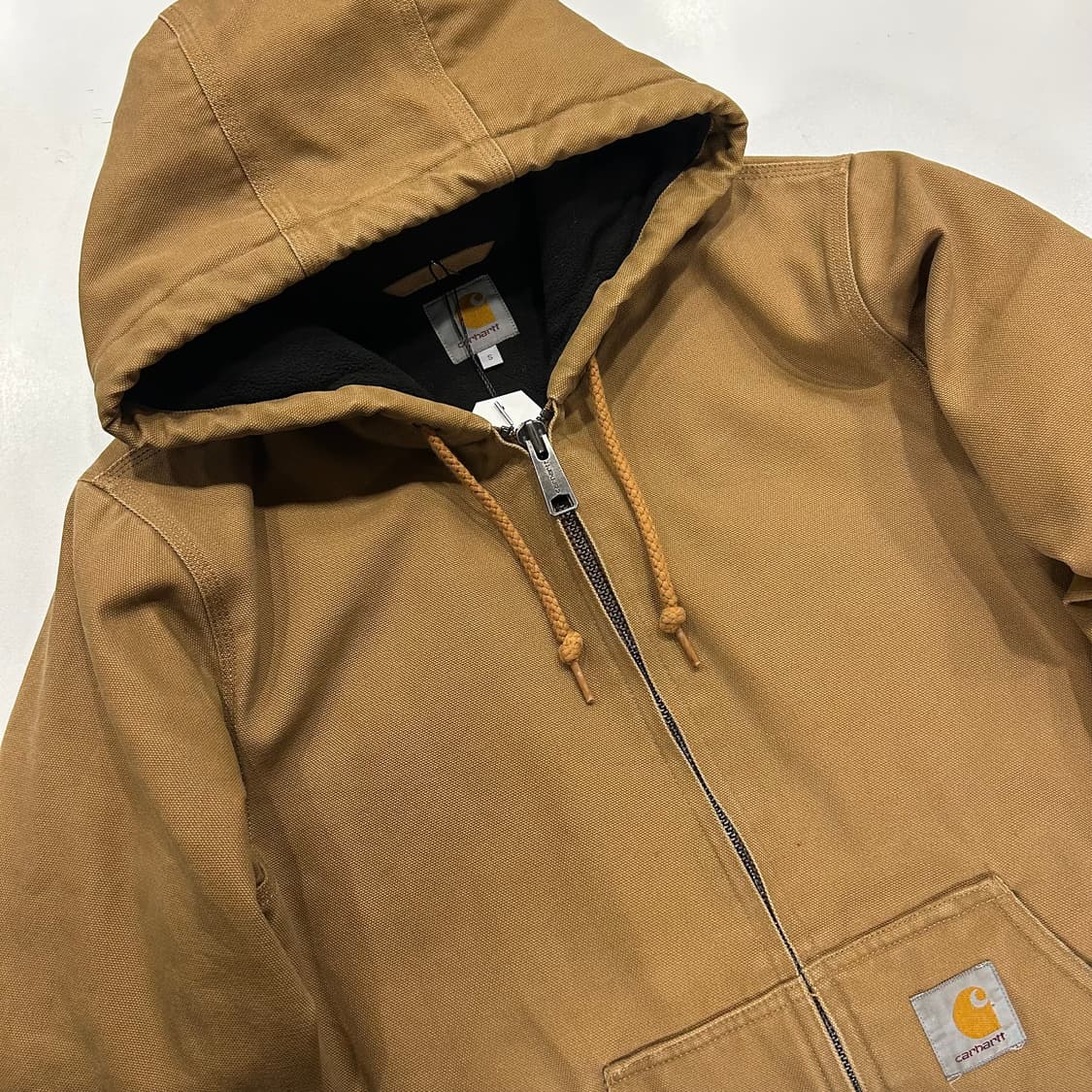 [S] 칼하트 액티브 후드 집업 브라운 자켓 B199 상품이미지5