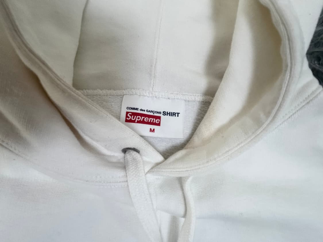 [사이즈M]슈프림 x 꼼데 박스로고 후드티 상품이미지5