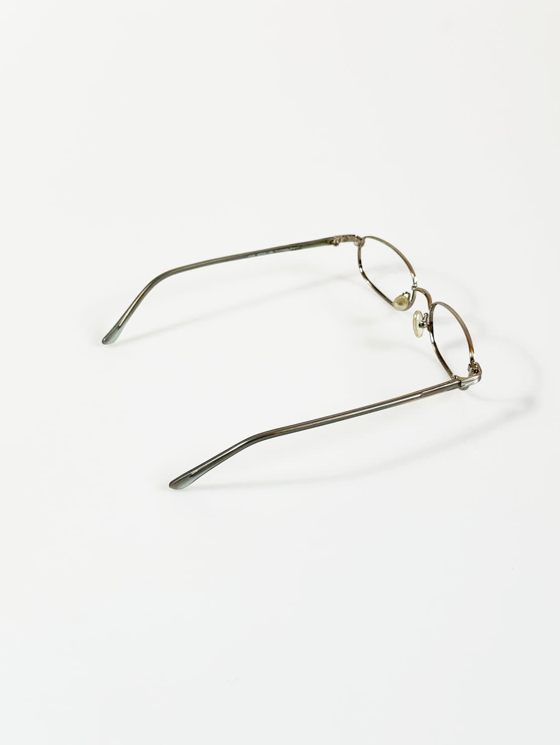 HAVIS 실버 슬림 스퀘어 메탈 빈티지 안경 상품이미지4