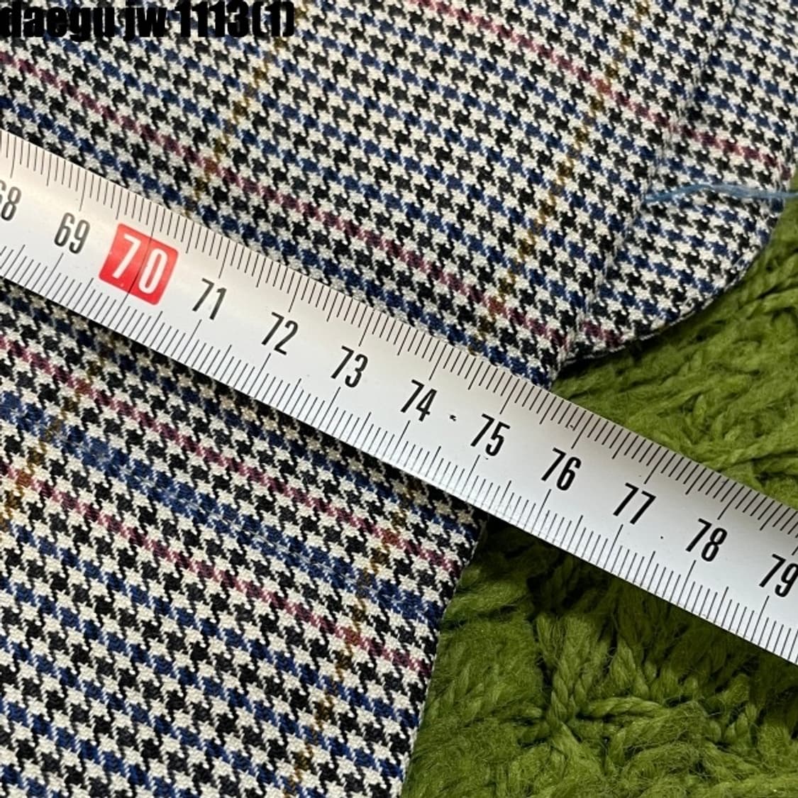 버버리 구형 체크 블레이져 자켓 상품이미지7