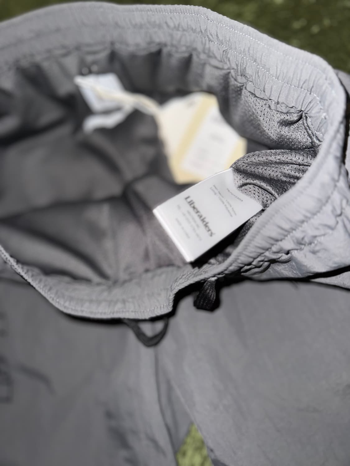 [S] Liberaiders 리버레이더스 나일론 자수 로고 트랙 팬츠 상품이미지4