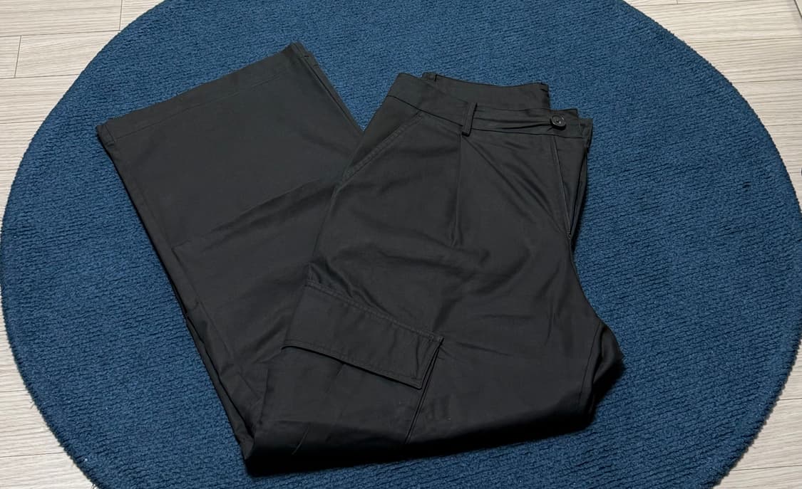 [m] yiyae 카고 블랙 m 상품이미지2