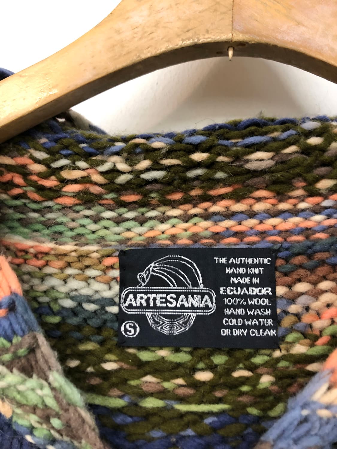 ARTESANIA hand made in ecuador 니트 후드집업 상품이미지9