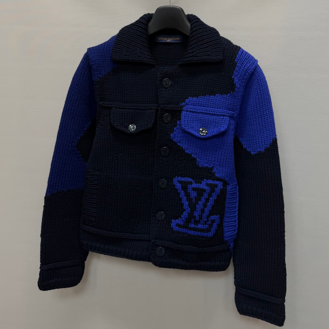 루이비통 Lv 인타르시아 헤비 울 가디건 자켓 ( 95 ) 상품이미지3
