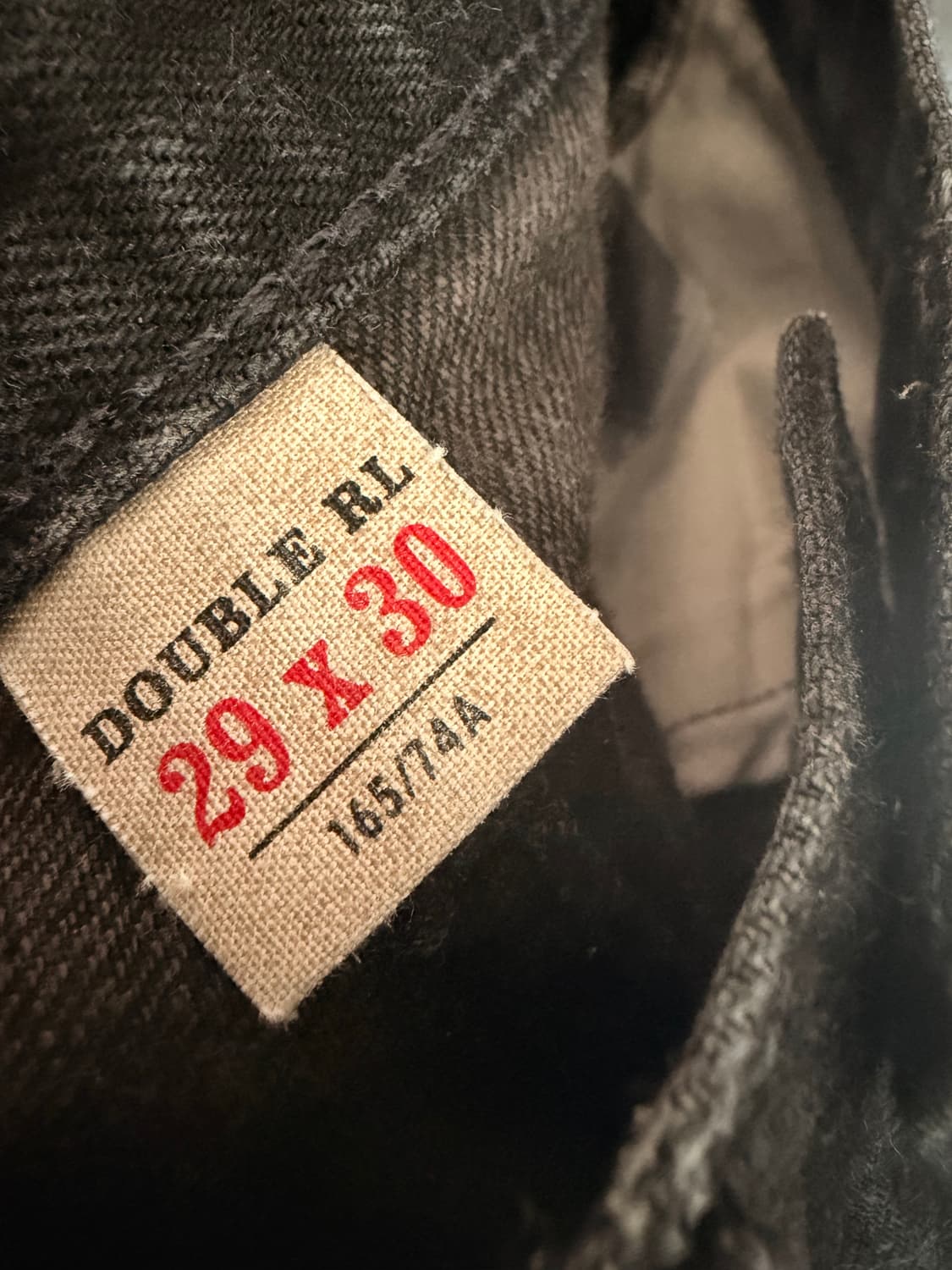 RRL 빈파포 블랙온블랙 29 상품이미지3