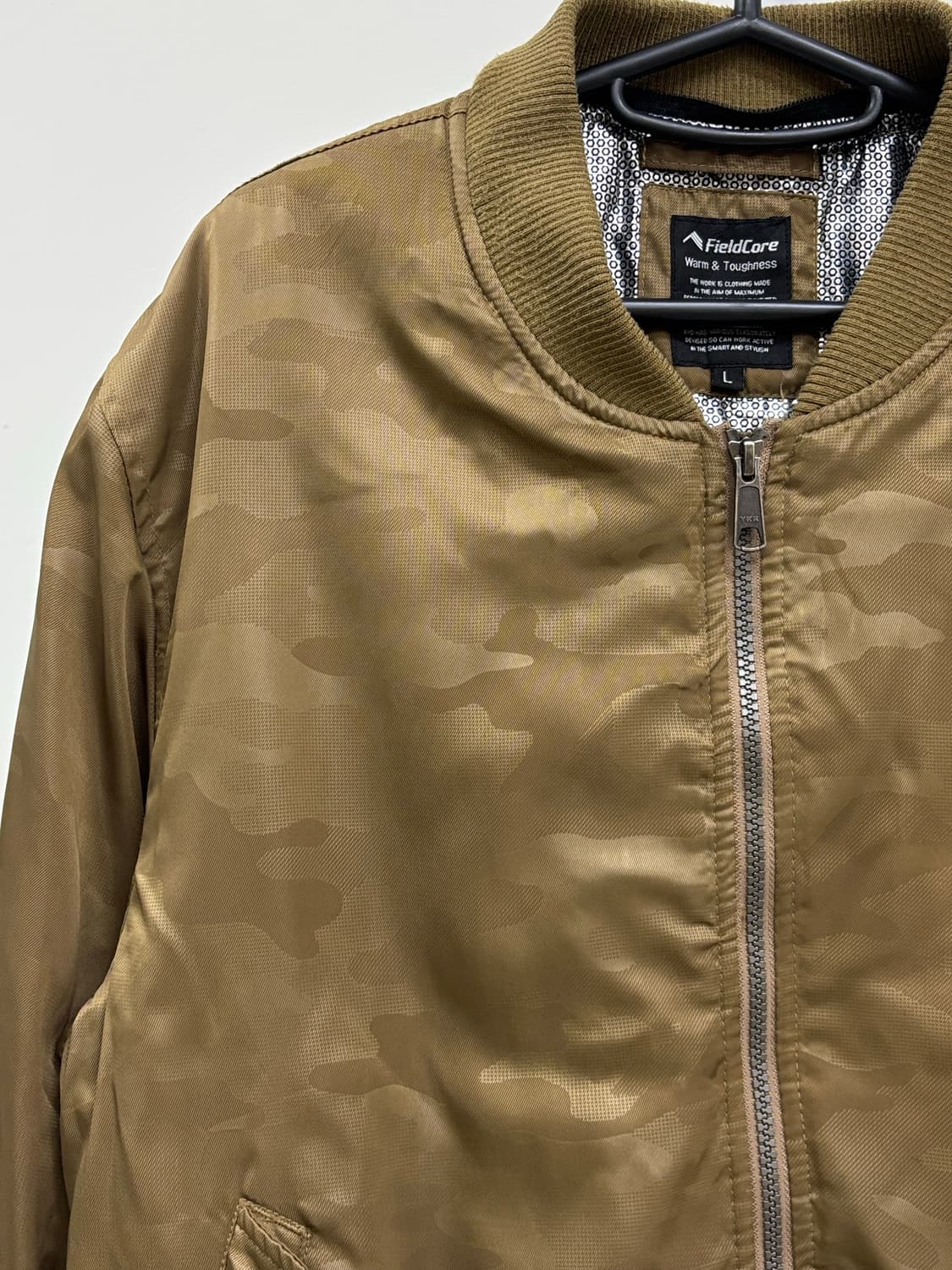 빈티지 카모 블루종 MA1 자켓 점퍼 상품이미지7