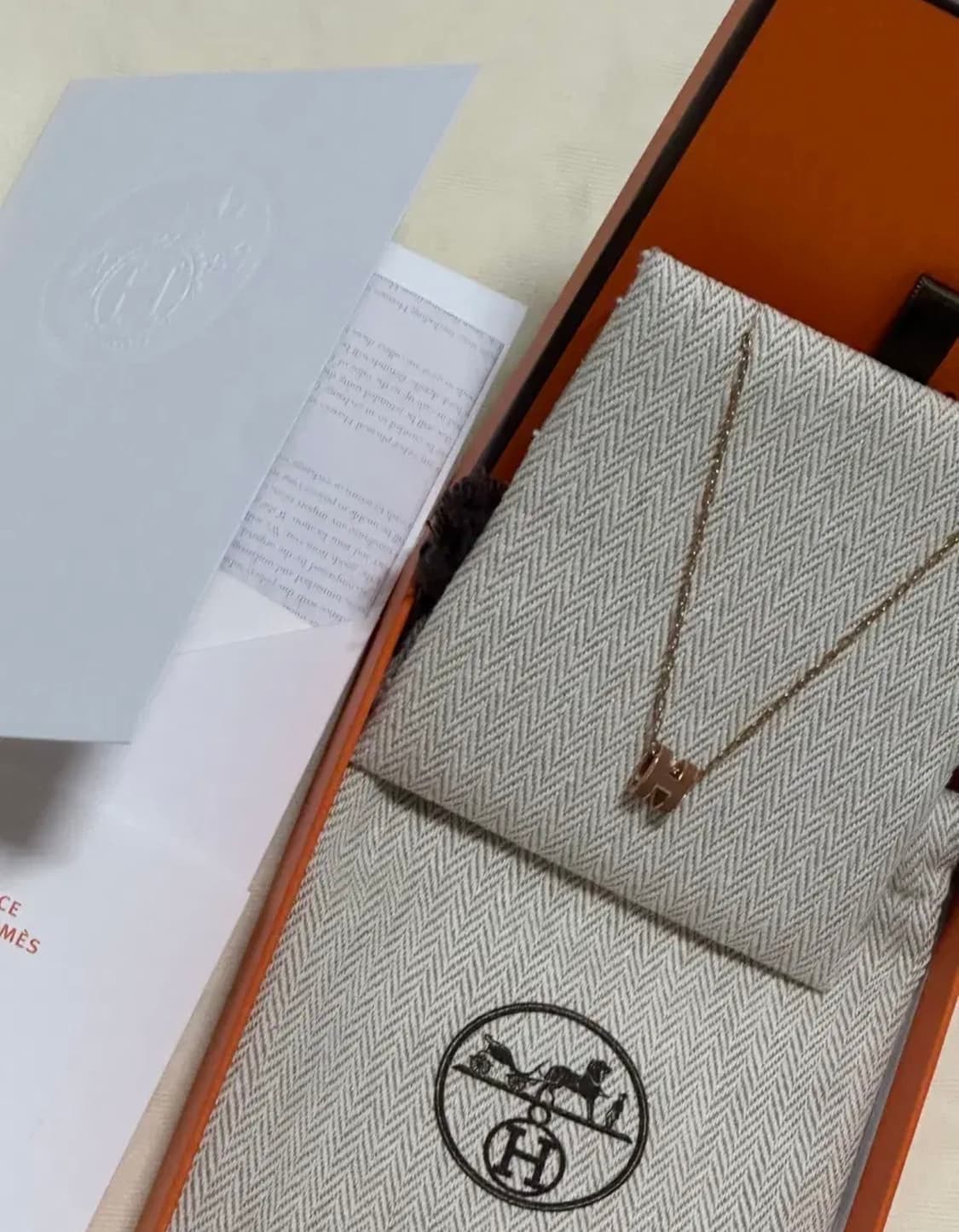 에르메스 미니팝아슈 목걸이 상품이미지3