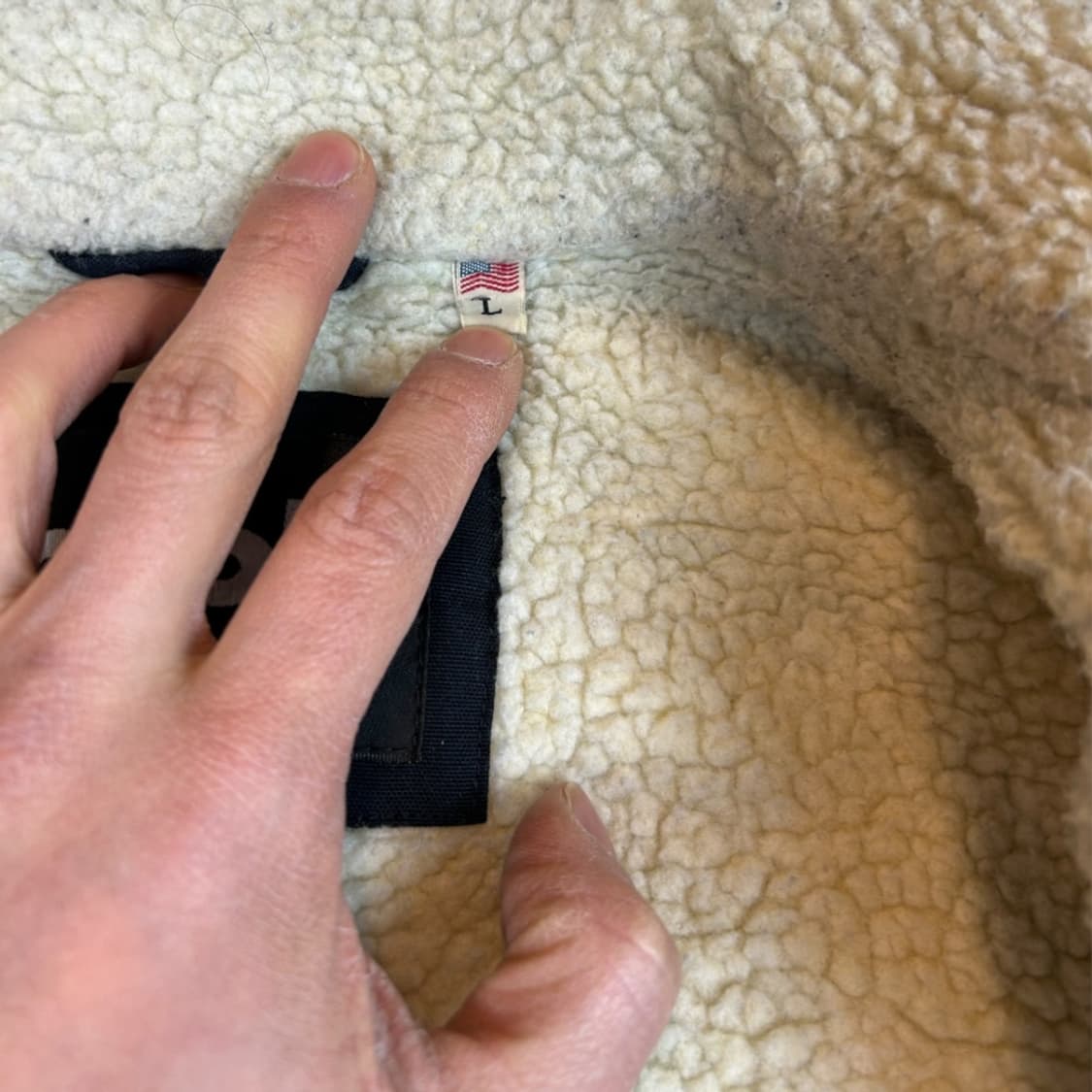 L) 쇼트 USA 쉐르파 라이닝 칼라 워크 자켓 OJ-P-- 상품이미지7