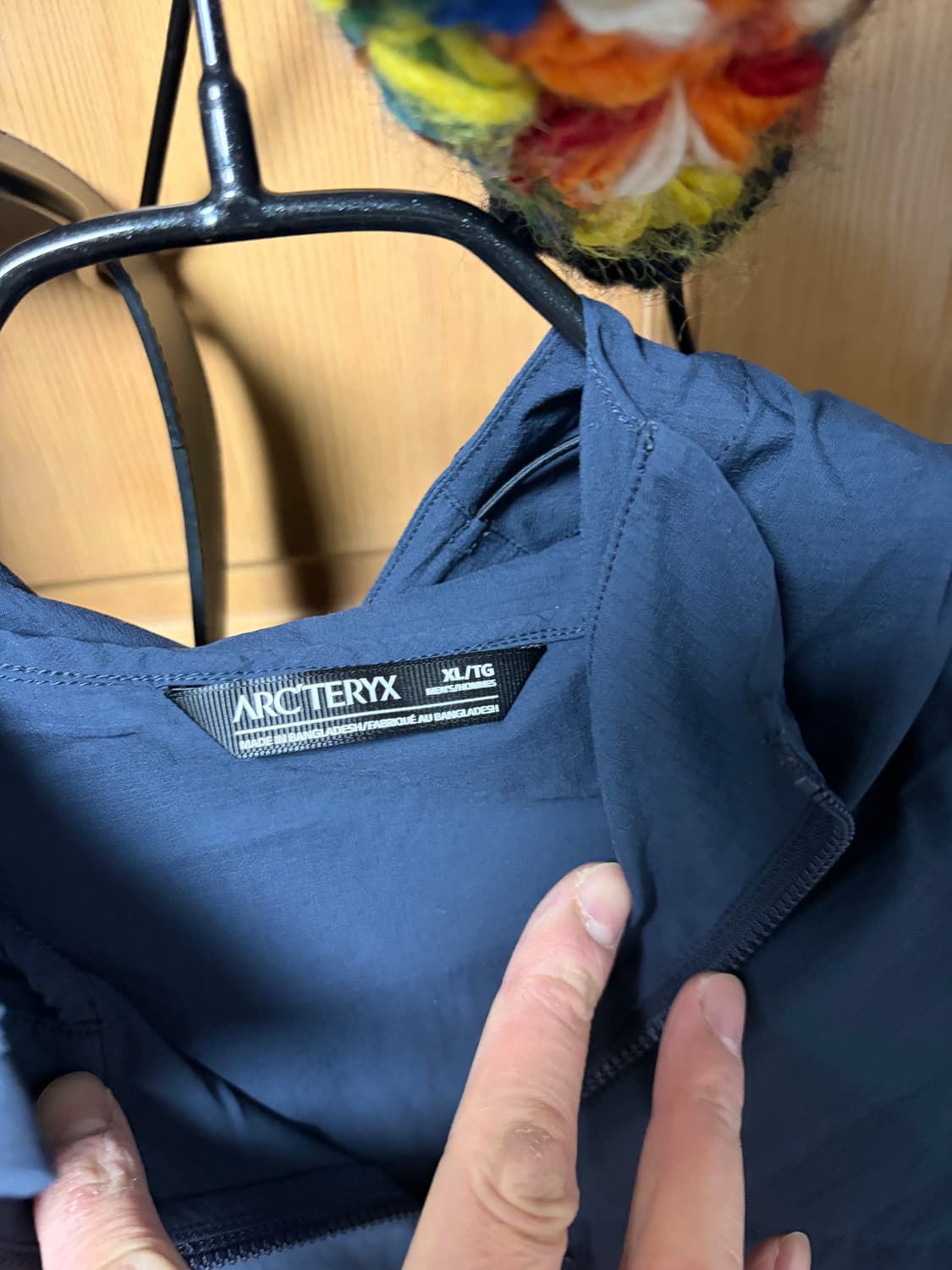 아크테릭스 스쿼미시 후디 XL 블랙사파이어 상품이미지2