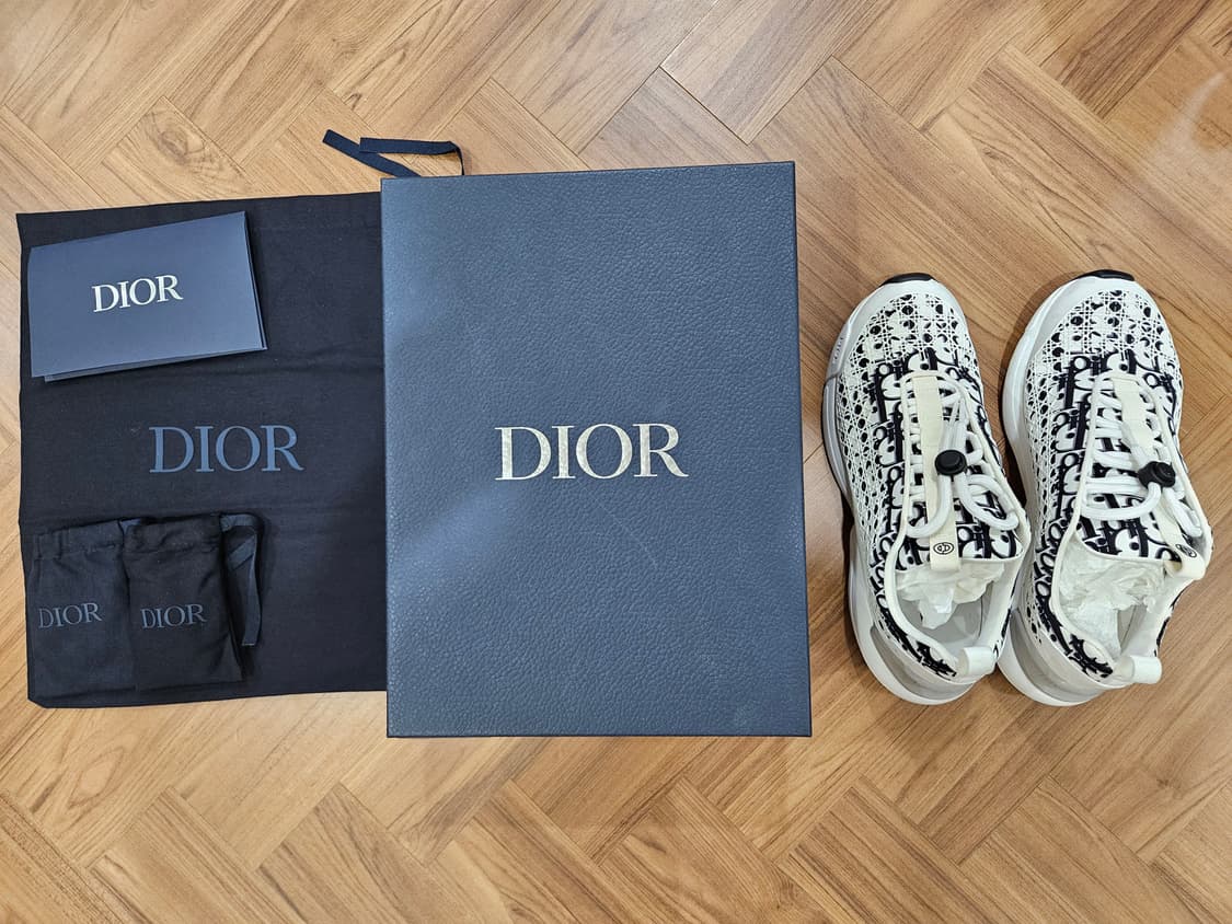 (1회착용)디올 b24 풀구성 판매합니다! 상품이미지1