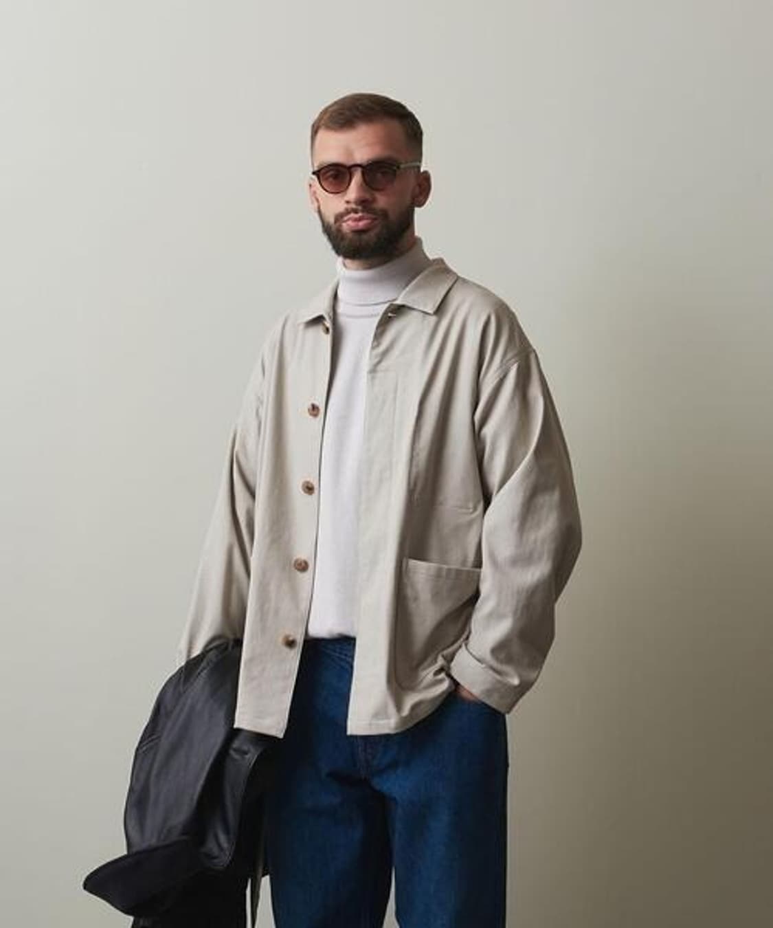 steven alan BRSH TWILL FLY WORK JACKET 상품이미지2