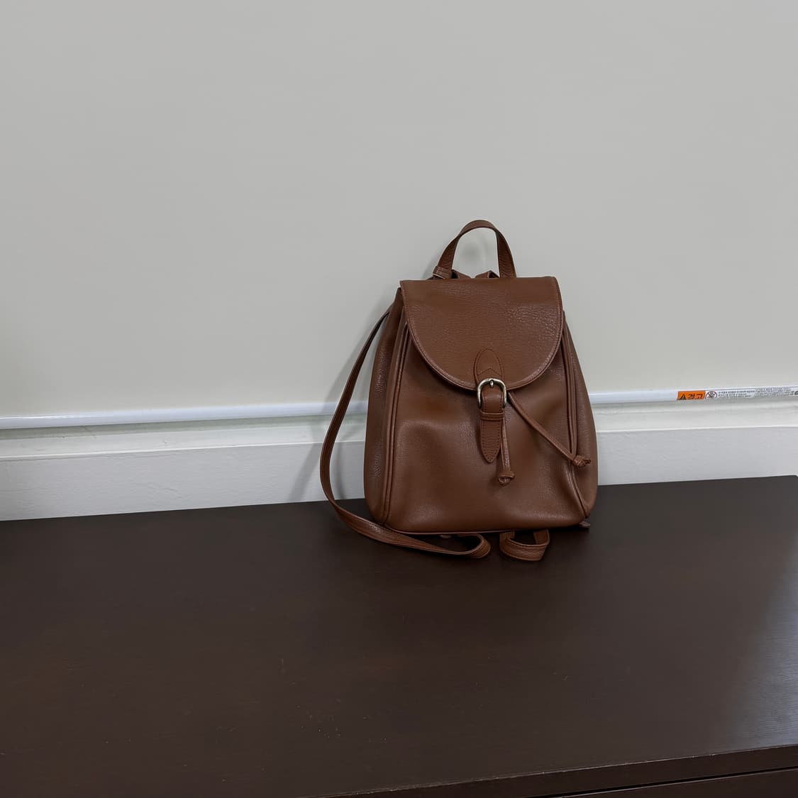 old Margaret Howell leather backpack 상품이미지1