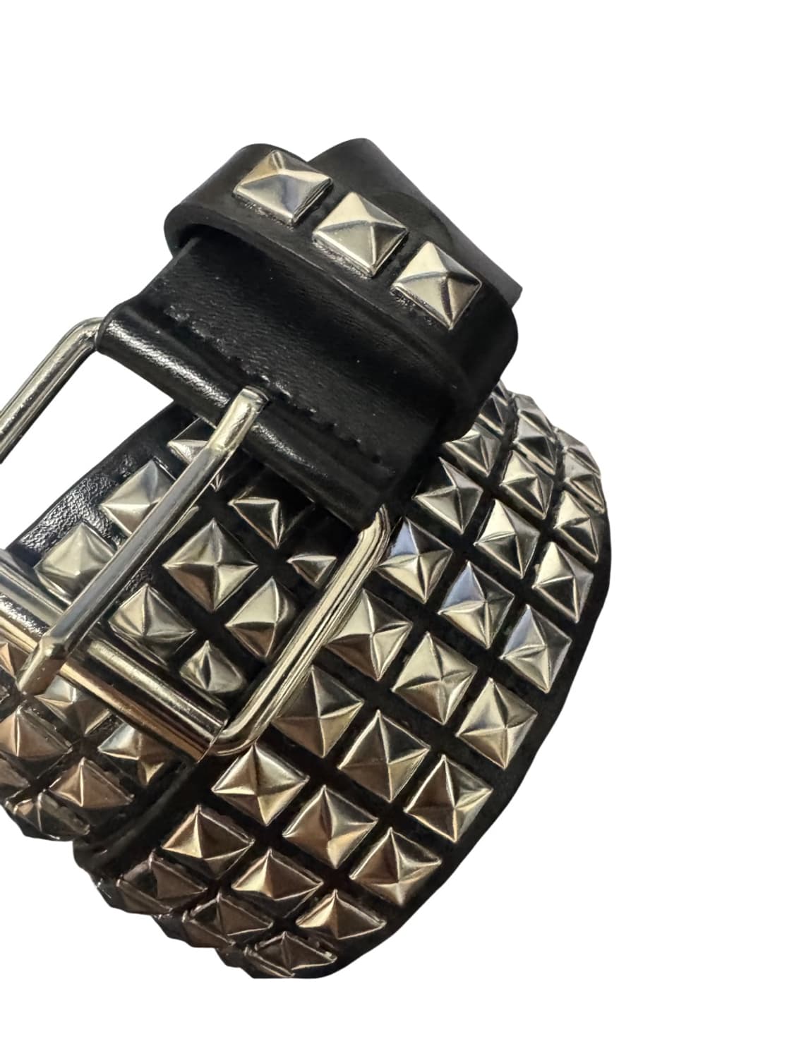 stud leather belt 상품이미지2