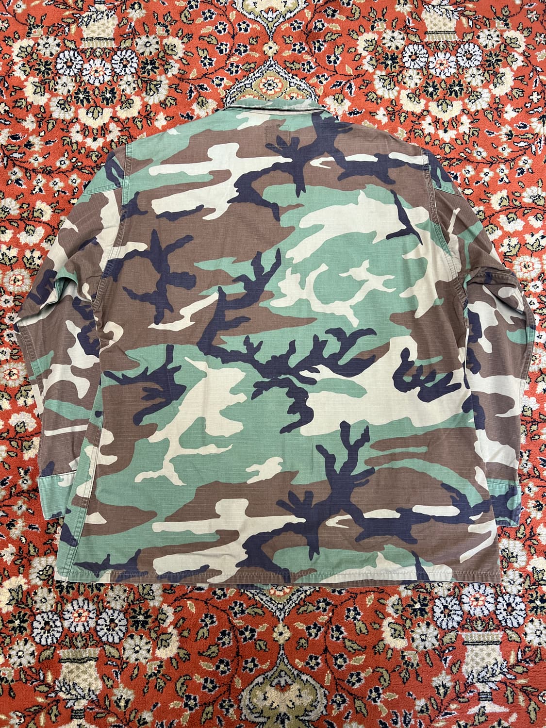 [XL] US ARMY OG 빈티지 BDU 우드랜드 자켓 상품이미지2
