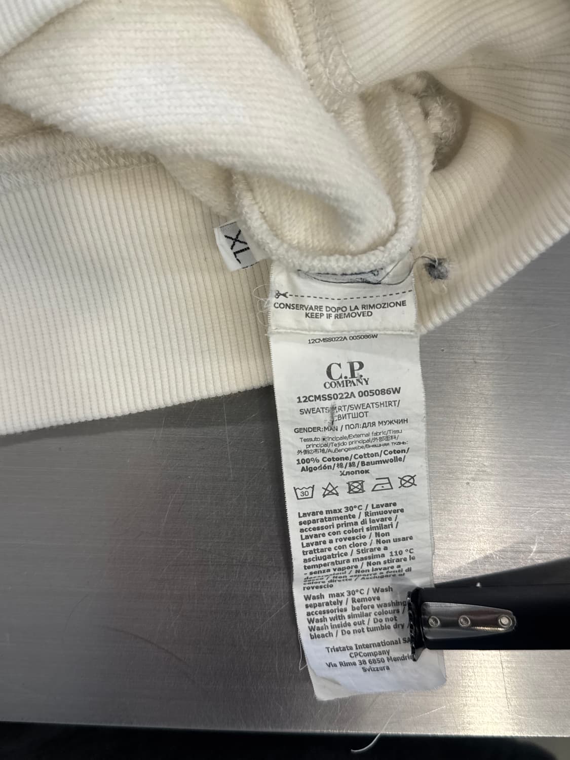 씨피 컴퍼니 클래식 크루넥 맨투맨 상품이미지4