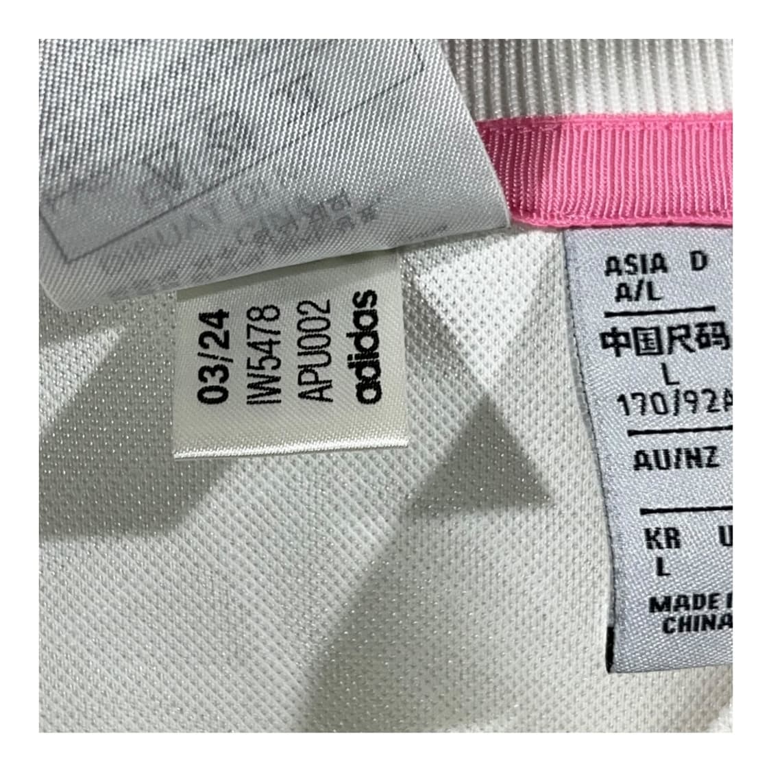 [Adidas] 아디다스 핑크 트레포일 크롭 티셔츠 상품이미지4