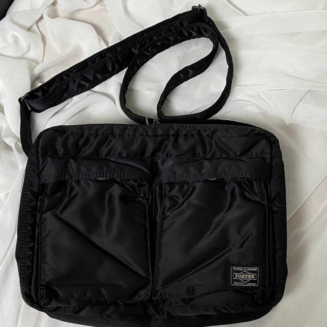 PORTER 포터 탱커 숄더백 L 블랙 상품이미지1