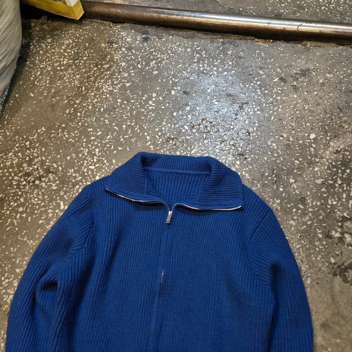 여성-FREE 블루 집업니트 상품이미지5