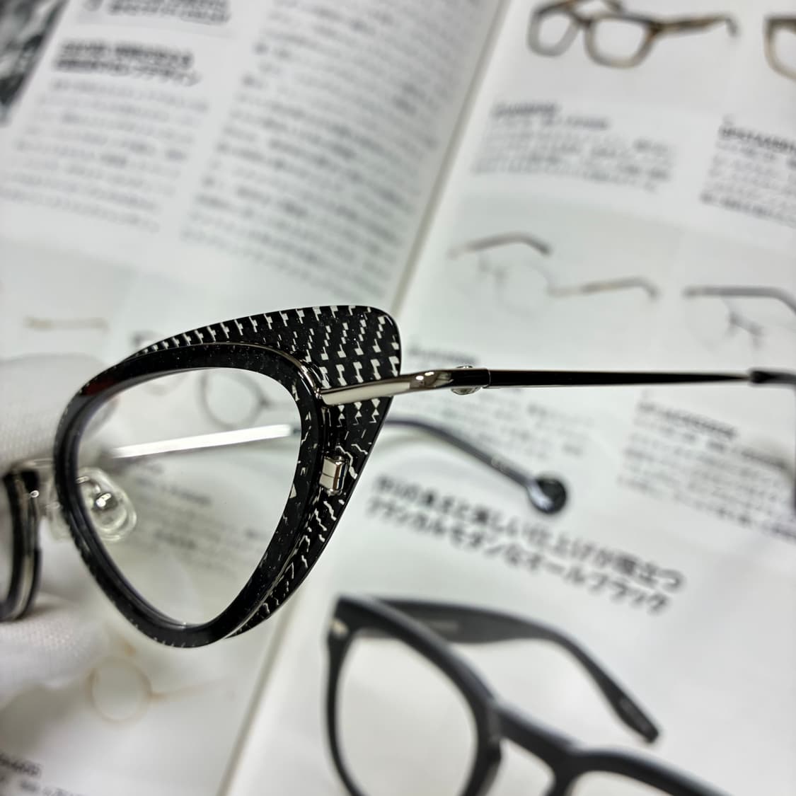 L.A EYEWORKS 엘에이 아이웍스 캣아이 안경 상품이미지3