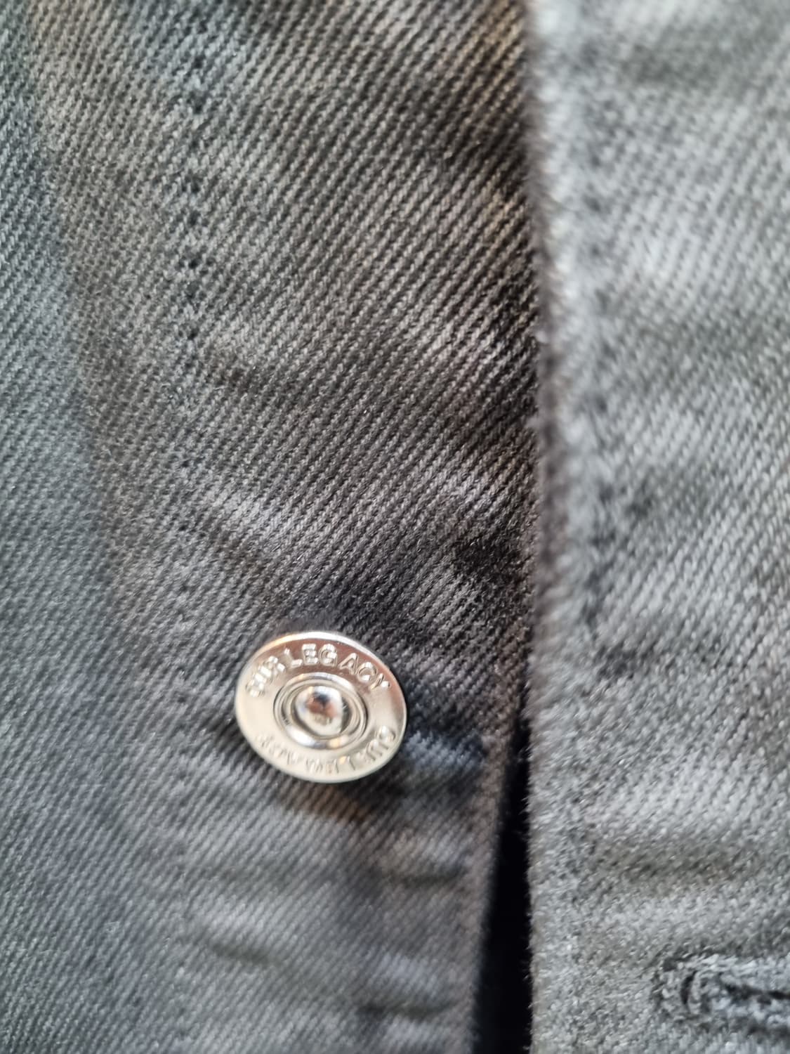 아워레가시 블랙 워싱 데님 셔츠 자켓 48 상품이미지5