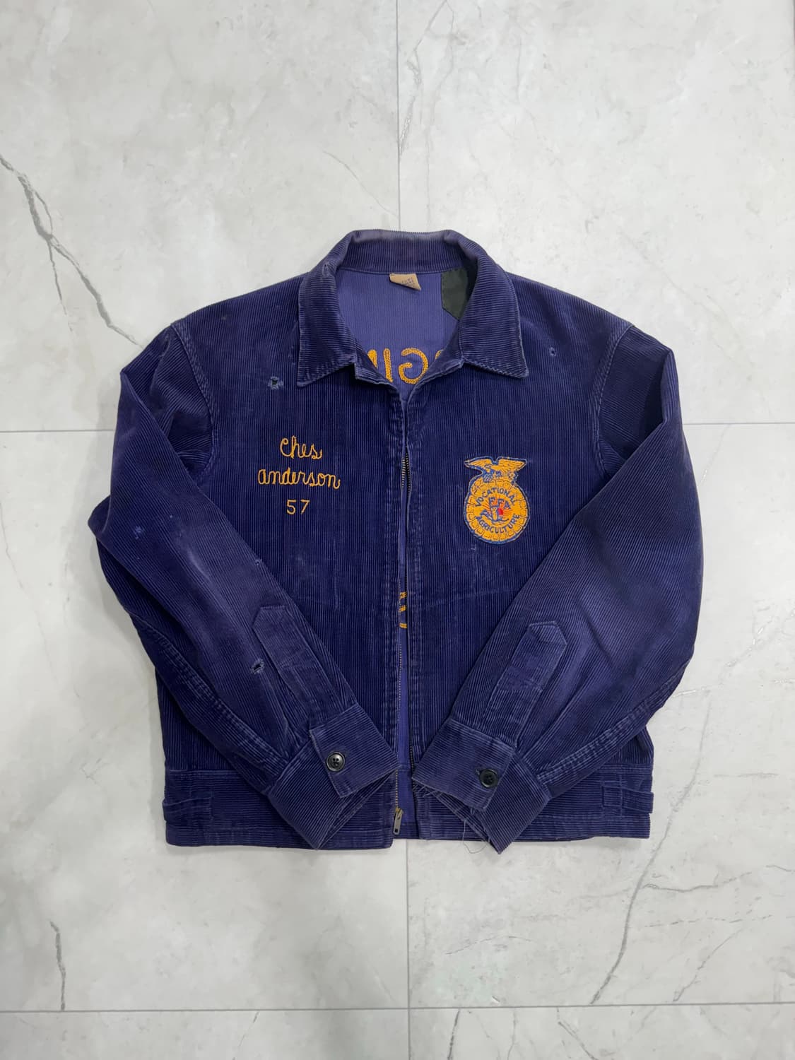 50s distressed FFA jacket (40) 상품이미지1