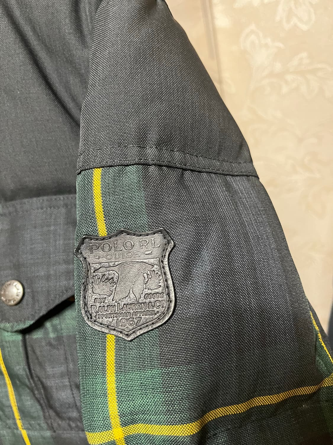 S 폴로 랄프로렌 블랙와치 다운패딩 상품이미지4