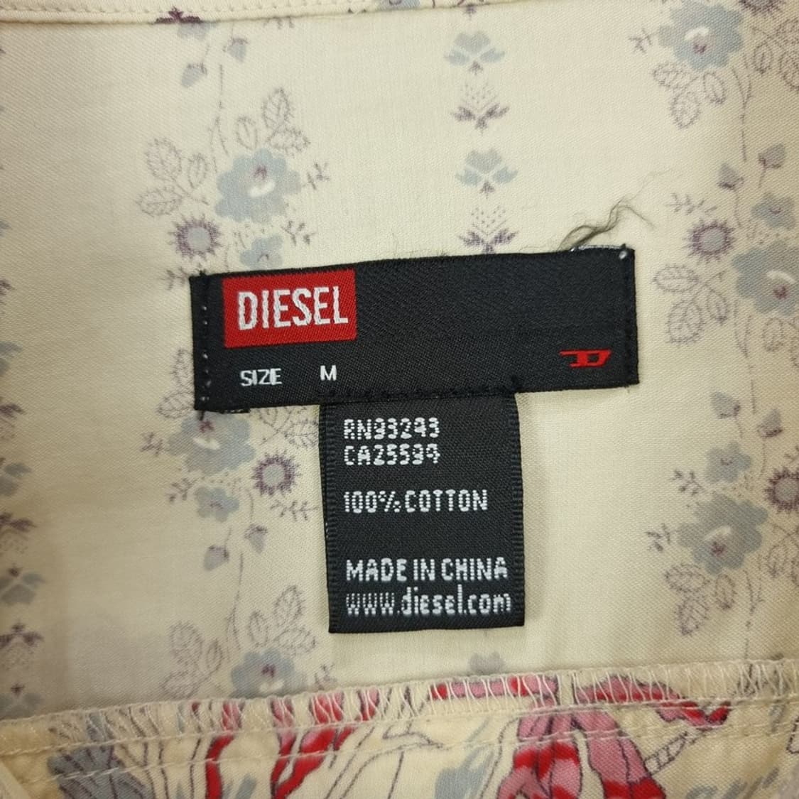 [디젤] 아카이브 빈티지 패턴 웨스턴 셔츠 블라우스 P01554 상품이미지8