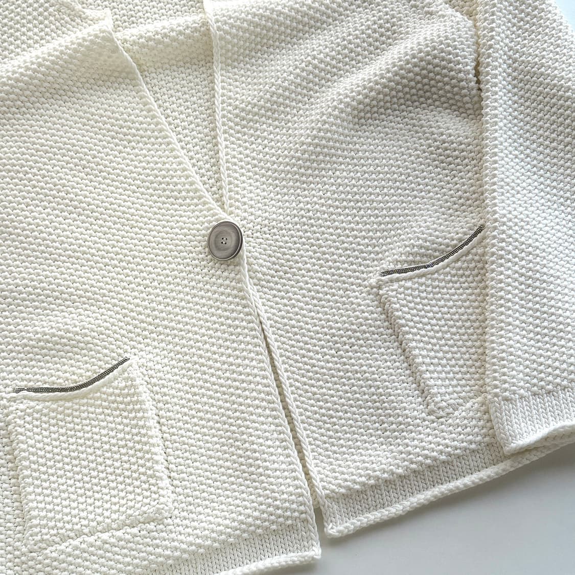 파비아나필리피 패치 포켓 니트 자켓 상품이미지3