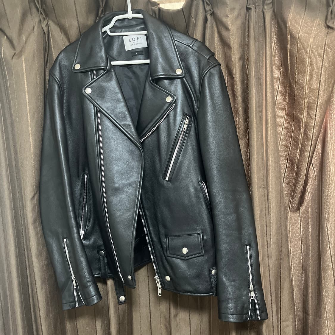 로파이 가죽자켓 상품이미지1