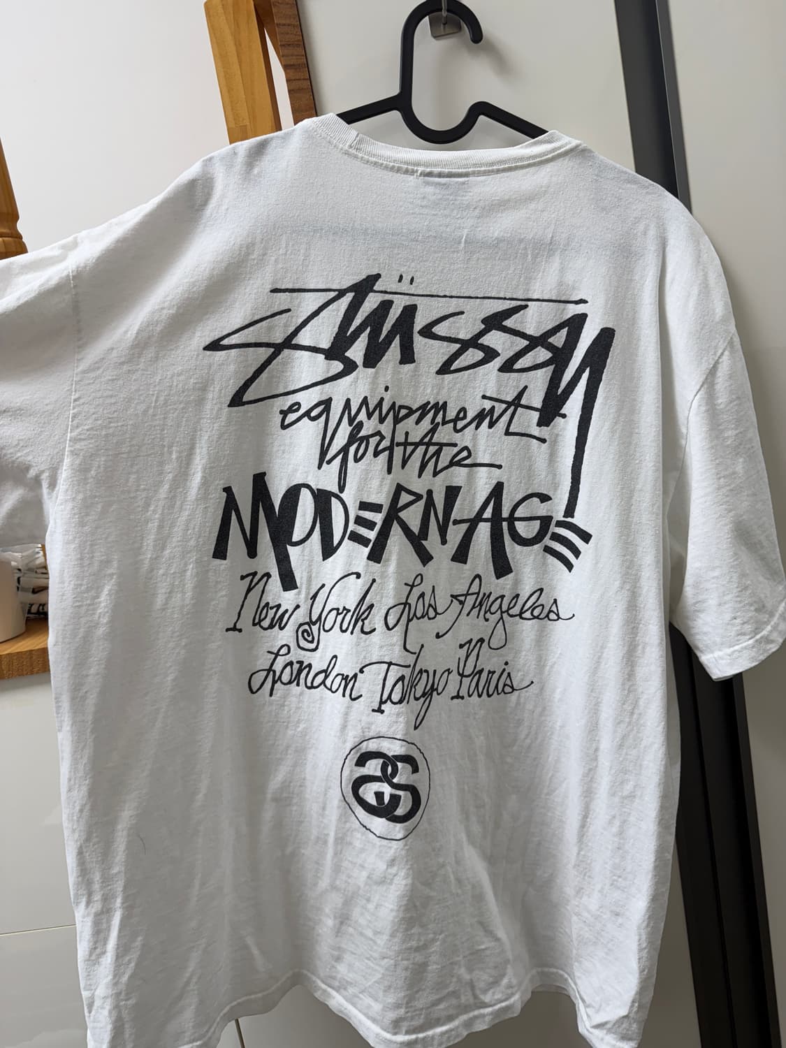 [XL] 스투시 모던 에이지 티셔츠 화이트 상품이미지2