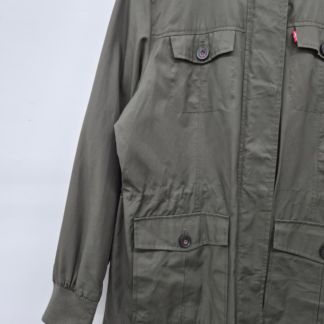 리바이스 카키 야상 후드 점퍼 남성 XL 상품이미지2