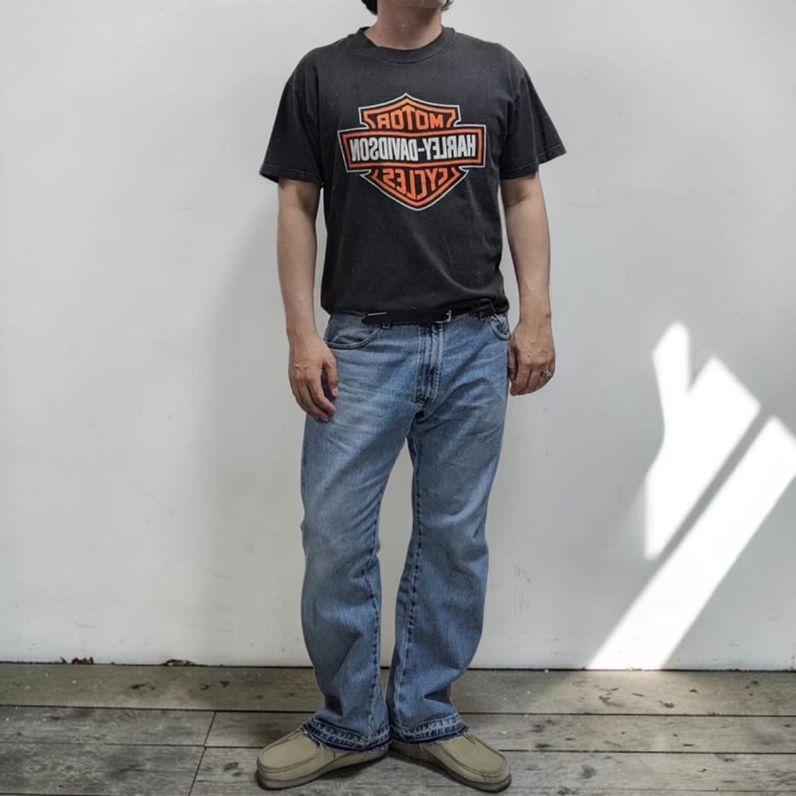 90S 레어 USA 할리데이비슨 반팔티 M0283 상품이미지1