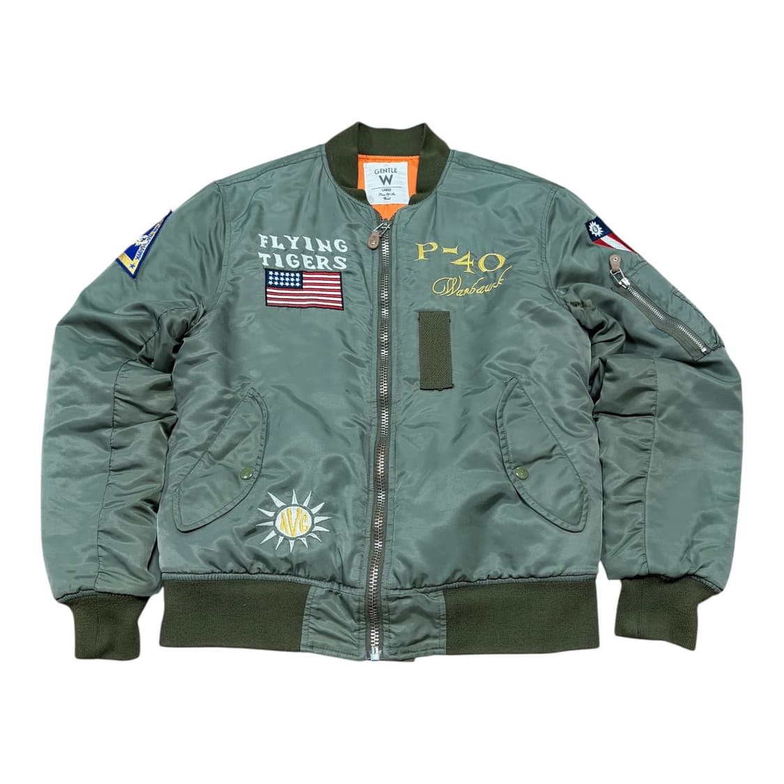 젠틀 빈티지 플라잉 타이거 MA-1 점퍼 상품이미지1