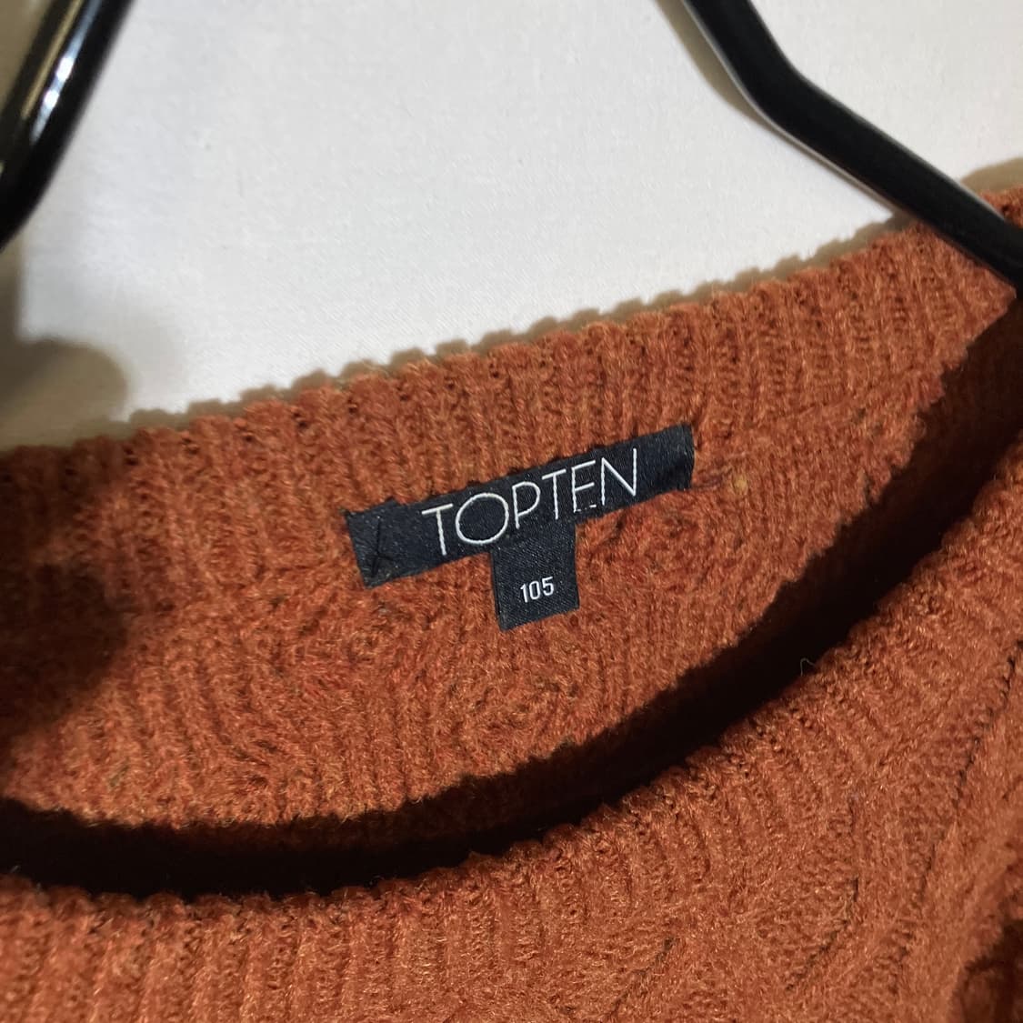 100-105)탑텐 꽈배기 니트 스웨터 상품이미지3