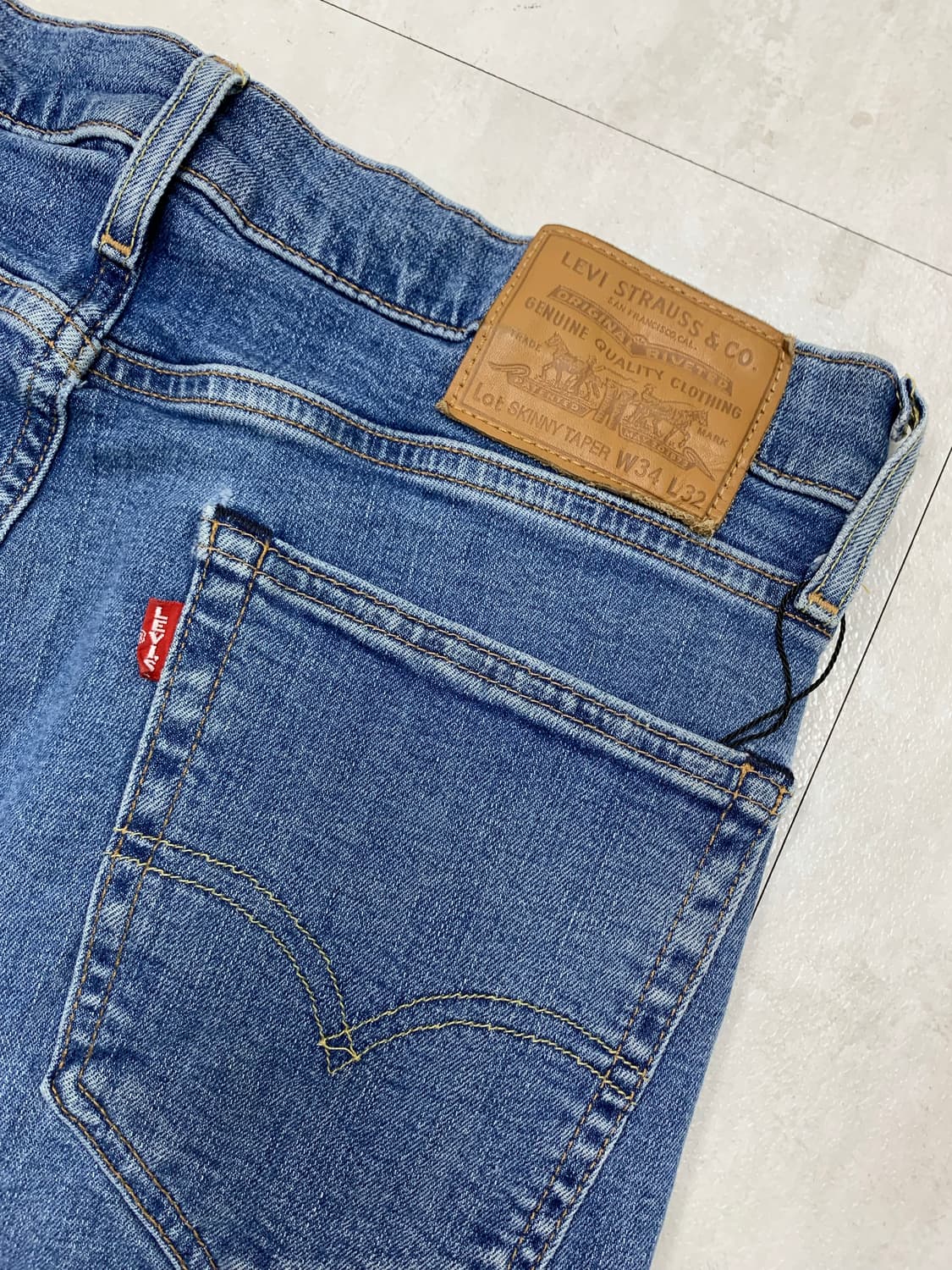 리바이스 스키니진 데님 팬츠 #693 상품이미지9