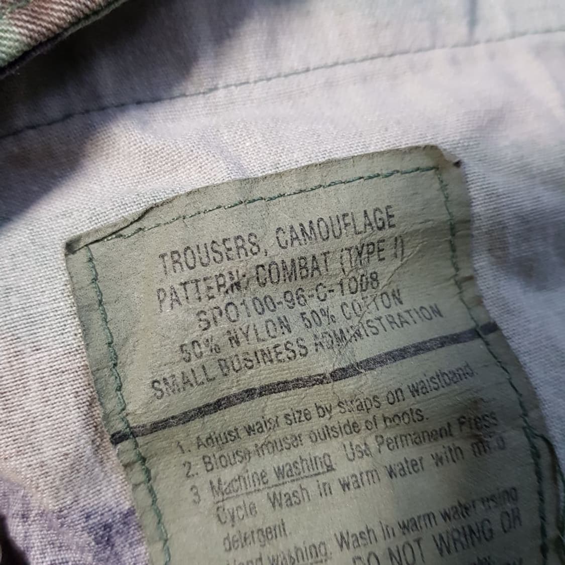 31.5인치 /미군 M65 빈티지 밀리터리 카고팬츠/2달 상품이미지4