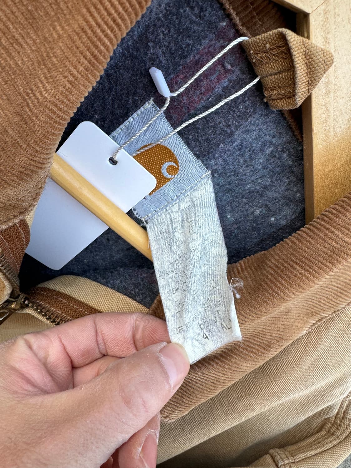 90s 칼하트 빈티지 6blj 하드페이딩 디트로이트 워크 자켓 상품이미지8