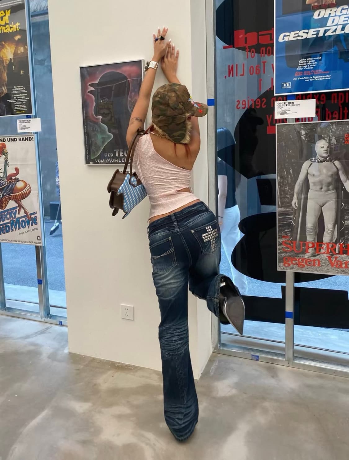 스터드 팬츠 상품이미지5