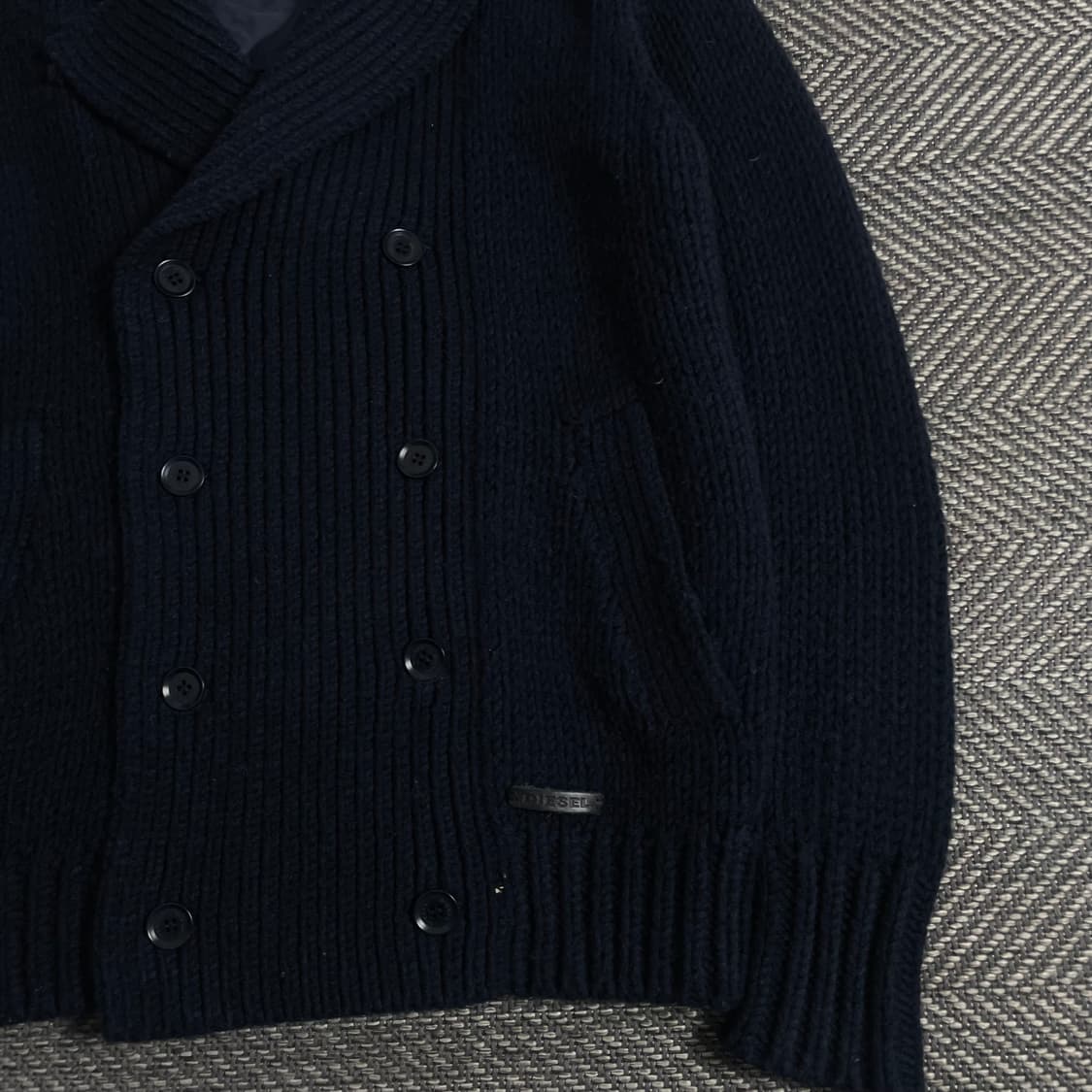 디젤 y2k 아카이브 울 니트 자켓y 3583 상품이미지3