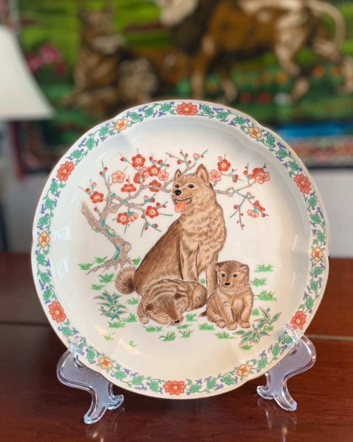 🐶 [Vintage] Japan Arita Puppy Family Or 상품이미지2