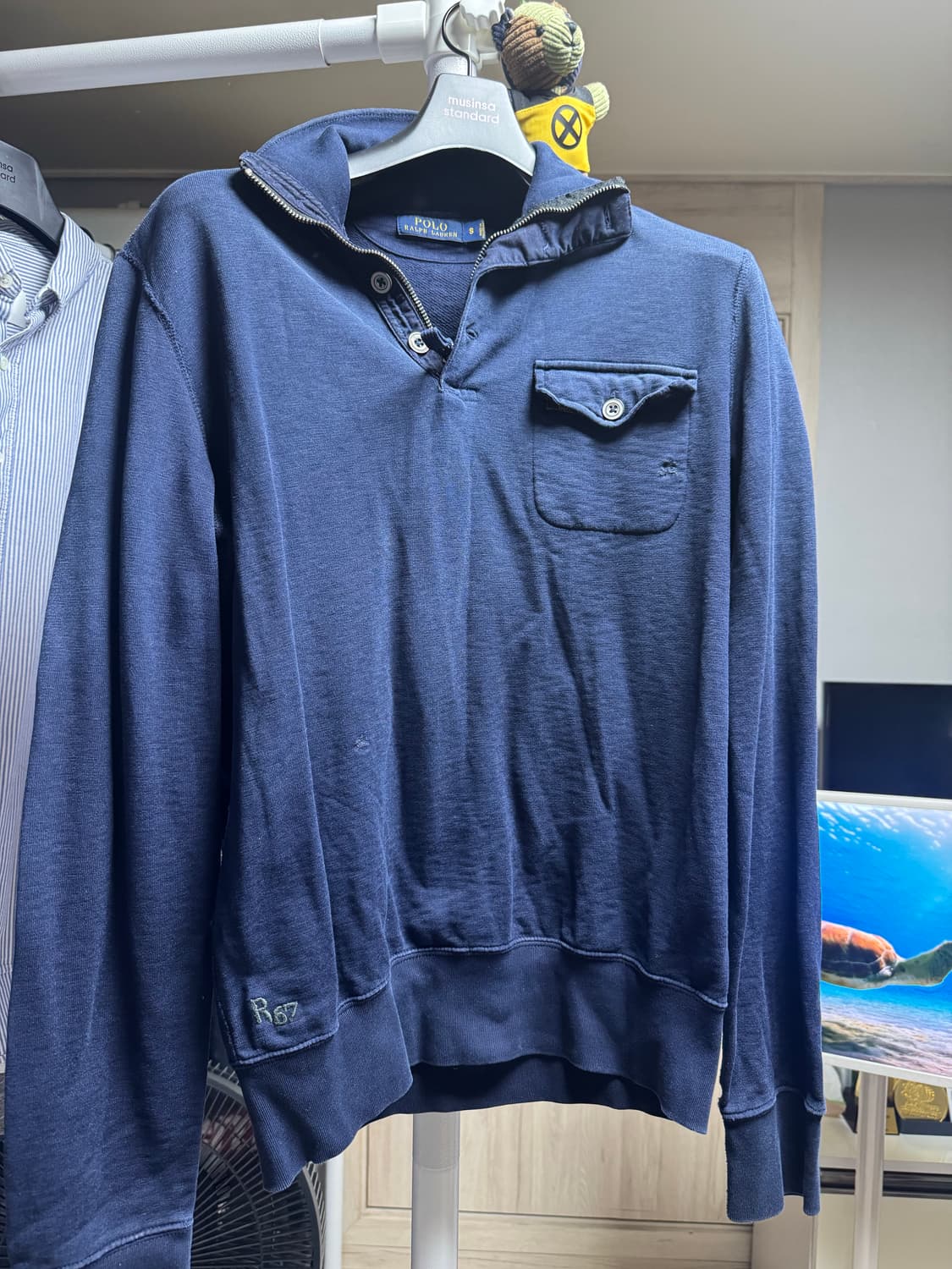 POLO RALPH LAUREN R67 반집업 S 상품이미지1