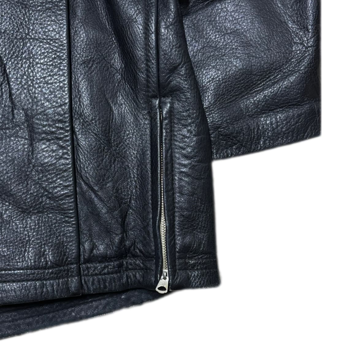 Vintage Leather Car Coat 빈티지 레더 카코트 상품이미지5