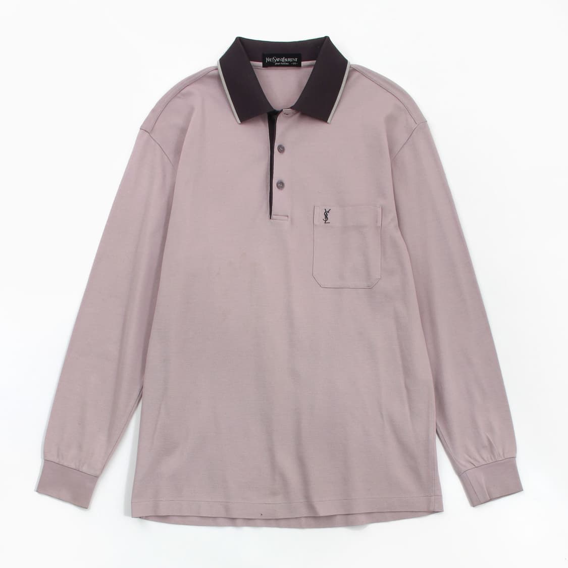 입생로랑 YSL 퍼플 칼라 티셔츠 PK셔츠 상품이미지1